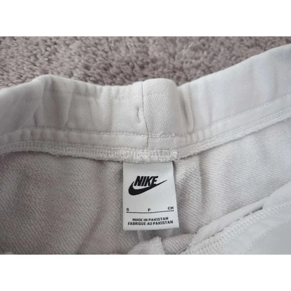 Nike Sweatpants Womens S Off White Jogger Swoosh Logo Sportswear Athleisure - Picture 3 of 8